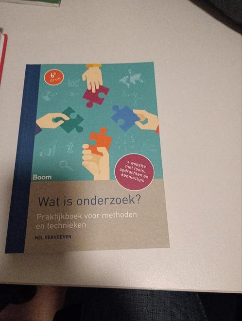 Nel Verhoeven - Wat is onderzoek?, Boeken, Wetenschap, Zo goed als nieuw, Sociale wetenschap, Ophalen of Verzenden