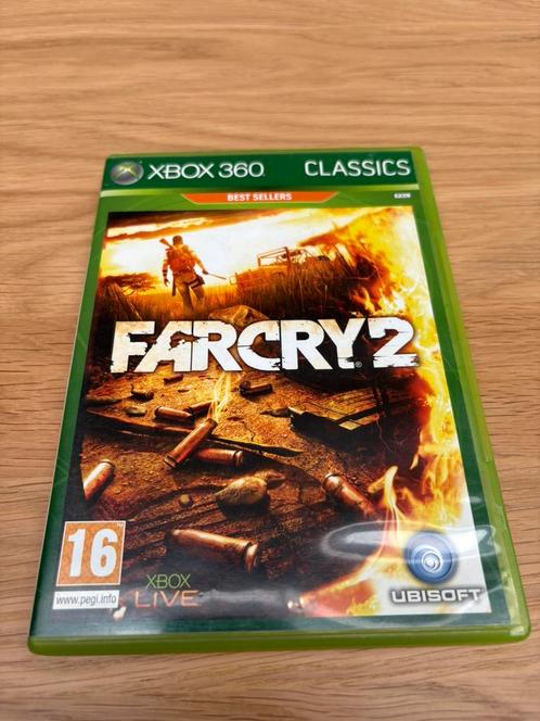 Far Cry 2 - Xbox 360, Spelcomputers en Games, Games | Xbox 360, Zo goed als nieuw, Avontuur en Actie, 1 speler, Vanaf 18 jaar
