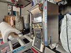Klappack machine met 2 rollen, Ophalen