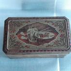 Vintage tabaksblik van Niemeijer’s Roode Ster, Verzamelen, Ophalen, Gebruikt, Tabaksdoos of Verpakking