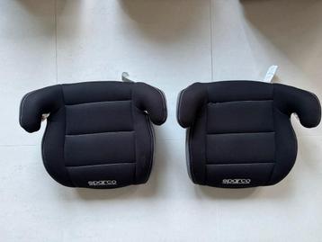 2x Sparco zitverhoger zwart, zo goed als nieuw beschikbaar voor biedingen