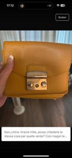 Furla tas mosterdgeel, Verzenden, Gebruikt