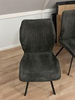 Eetkamerstoelen, Huis en Inrichting, Stoelen, Ophalen, Twee, Zwart, Zo goed als nieuw