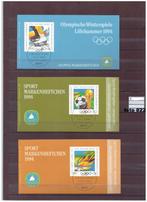 olympische winterspelen 1994 markeheftchen smh 19-20-21, Verzenden, 1990 tot heden, Postfris