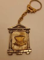 Antieke Sleutelhanger met Schip, Ophalen of Verzenden