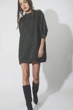 ragdoll la printed oversized sweatshirt dress sweater | m, Verzenden, Zo goed als nieuw, Maat 38/40 (M), Groen