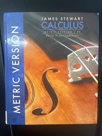 Boek: Calculus: Early Transcendentals – Metric Version, 8e  beschikbaar voor biedingen