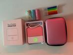 Mini printer - Roze - Draadloos, Ophalen of Verzenden, Zo goed als nieuw