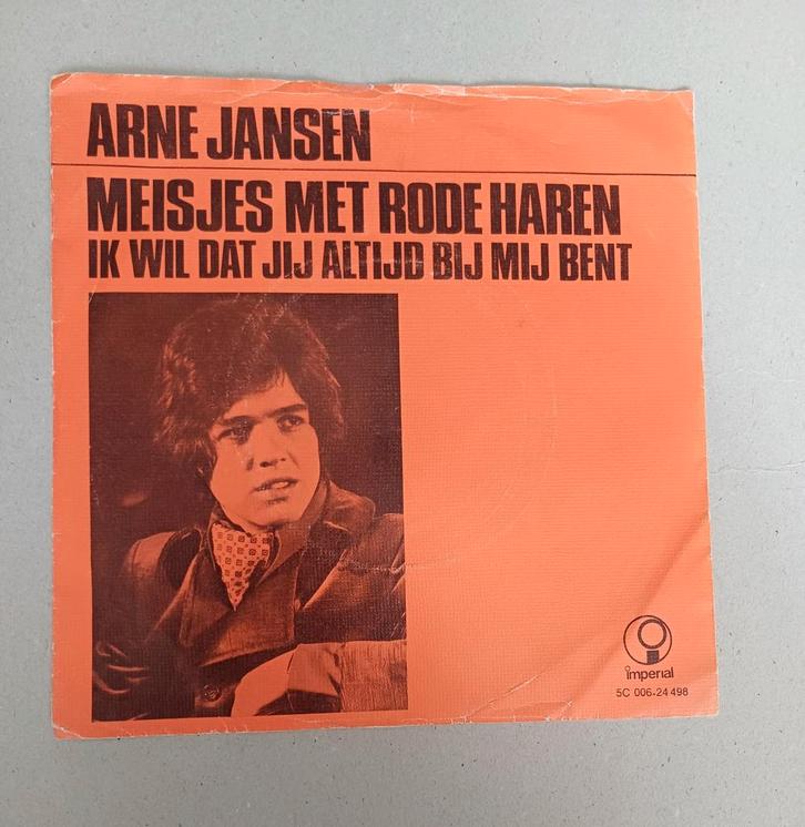 Arne Jansen - Meisjes Met Rode Haren, Cd's en Dvd's, Vinyl Singles, Gebruikt, Single, Pop, 7 inch, Ophalen of Verzenden