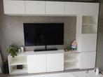 Tv meubel besta ikea, Huis en Inrichting, Kasten | Televisiemeubels, Ophalen, Gebruikt, 200 cm of meer, 200 cm of meer