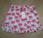 Fabienne chapot short roze wit palm korte broek nieuw 38 m, Nieuw, Fabienne Chapot, Maat 38/40 (M), Kort