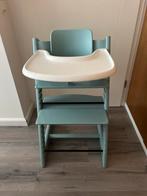 Stokke tripp trapp kinderstoel aqua blue met accessoires, Kinderen en Baby's, Kinderstoelen, Ophalen of Verzenden, Zo goed als nieuw