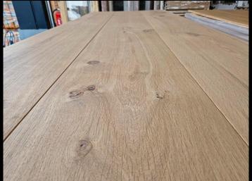 EXTRA BREDE EIKEN VLOER XXL KANT & KLAAR 300MM BREED! beschikbaar voor biedingen