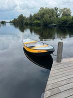 Stalen roeiboot/ motorboot, Gebruikt, Staal, Overige brandstoffen, Ophalen of Verzenden