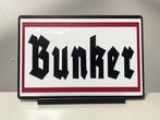 Bunker metalen tekstbord (Old Look), Overige typen, Ophalen of Verzenden, Duitsland, Pand50