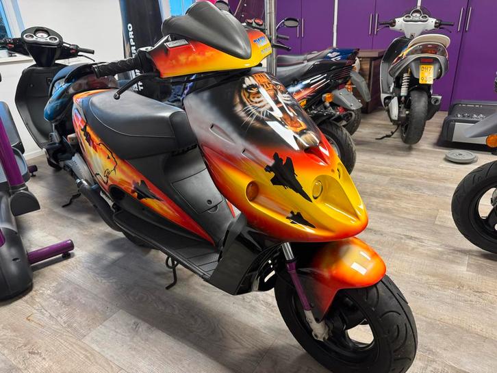 Zeldzame Malaguti F12 Phantom Tigers of the Sky LC, Fietsen en Brommers, Brommeronderdelen | Scooters, Gebruikt, Overige merken