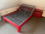 Auping bed, Huis en Inrichting, Slaapkamer | Bedden, Verstelbaar, Zo goed als nieuw, Twijfelaar, 120 cm