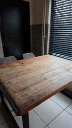 Eetkamertafel, Huis en Inrichting, Tafels | Eettafels, Gebruikt, Ophalen of Verzenden, Rechthoekig, 100 tot 150 cm