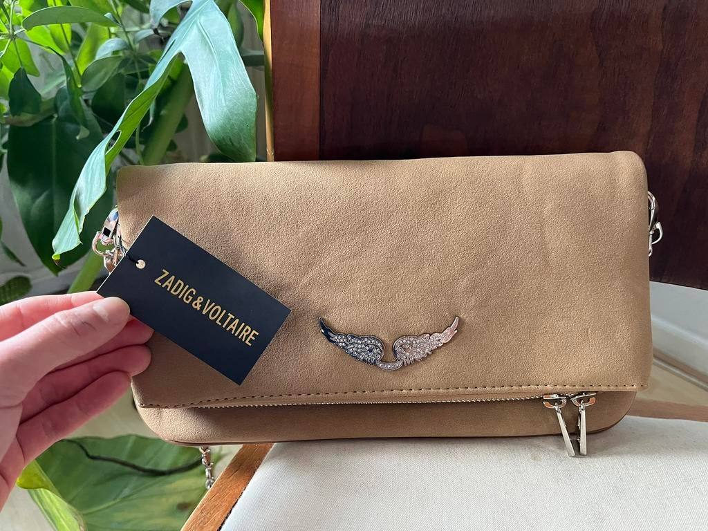 Zadig & Voltaire handtas - Beige, Sieraden, Tassen en Uiterlijk, Tassen | Damestassen, Ophalen of Verzenden, Nieuw, Beige, Handtas