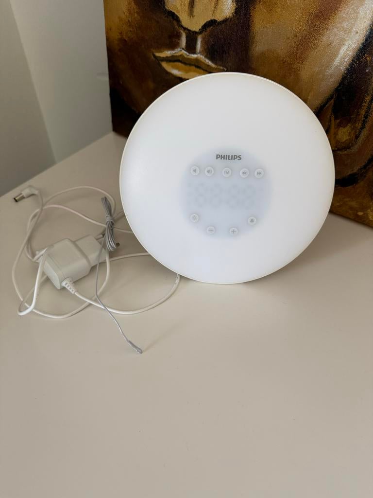 Philips Wake-up Light HF3500, Ophalen of Verzenden, Zo goed als nieuw, Kunststof, Minder dan 100 cm