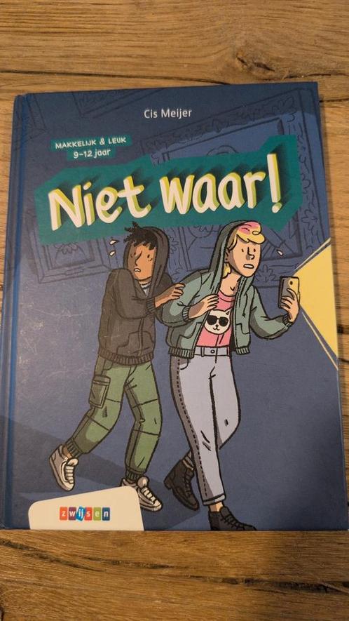 Cis Meijer - Niet waar!, Boeken, Kinderboeken | Jeugd | onder 10 jaar, Zo goed als nieuw, Ophalen of Verzenden