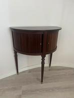 Vintage houten retro telefoonkastje rond, Ophalen, 50 tot 100 cm, Rond, Zo goed als nieuw