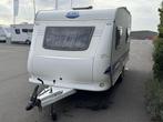 Hobby De luxe Easy 440 SF Mover,voortent,fietsrek, Caravans en Kamperen, Caravans, Overige typen, Hobby, Bedrijf, Treinzit