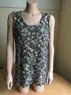 Top van Ien & Jan, zwart/wit, maat 40/42, Maat 42/44 (L), Zonder mouw, Gedragen, Ien&Jan