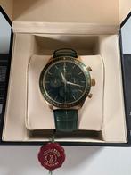 Jacob Zech Milano Horloge, Sieraden, Tassen en Uiterlijk, Horloges | Heren, Overige merken, Leer, Staal, Polshorloge