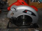 Black en Decker hand cirkelzaag z.g.a.n, Ophalen, Cirkelzaag, 600 tot 1200 watt, 30 tot 70 mm