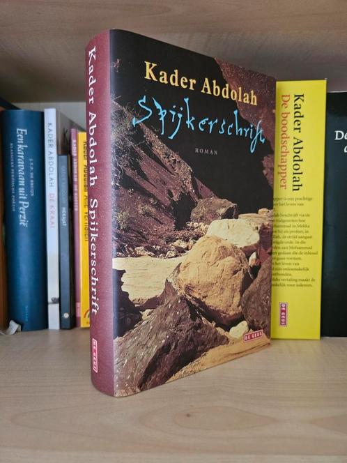 Kader Abdolah - Spijkerschrift (Roman), Boeken, Romans, Gelezen, Nederland, Ophalen of Verzenden