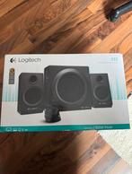Logitech z333 speakers, 2.1 pc speakers nette staat kompleet, Computers en Software, Ophalen of Verzenden, Zo goed als nieuw, Audiokanaal 2.1