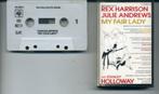 Rex Harrison, Julie Andrews – My Fair Lady 15 nrs cassette, Filmmuziek en Soundtracks, 1 bandje, Ophalen of Verzenden, Zo goed als nieuw