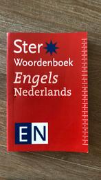 Ster woordenboek Engels- Nederlands, Overige uitgevers, Ophalen of Verzenden, Zo goed als nieuw, Engels