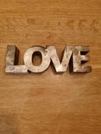 Vintage Metalen LOVE Decoratie Letters, Ophalen, Gebruikt