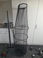 Visnet en diverse visspullen, Ophalen of Verzenden, Gebruikt, Net of Fuik