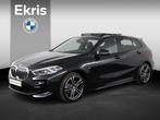 BMW 1-serie 118i | M Sportpakket | Panoramadak | Trekhaak, Gebruikt, Met garantie (alle), Zwart, Origineel Nederlands
