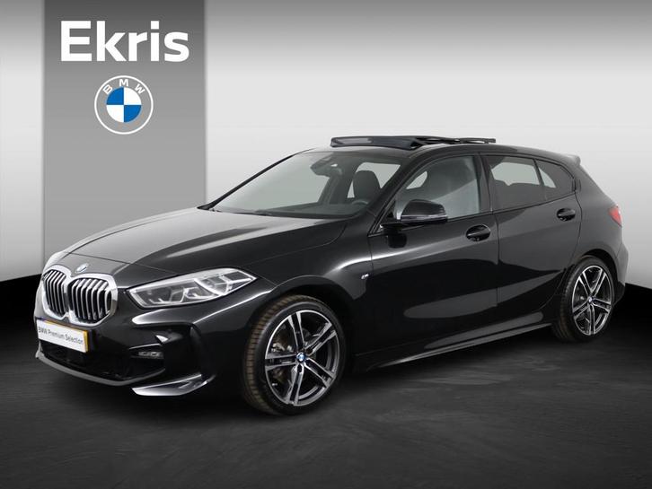 BMW 1-serie 118i | M Sportpakket | Panoramadak | Trekhaak, Auto's, BMW, Bedrijf, Te koop, 1-Serie, Achteruitrijcamera, Airbags