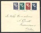 Nederland Brief met 289/92, Kinderpostzegels 1936, Postzegels en Munten, Brieven en Enveloppen | Nederland, Envelop, Ophalen of Verzenden