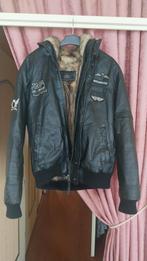Mooie leren jas, Kleding | Heren, Ophalen, Maat 52/54 (L), Bruin, Zo goed als nieuw