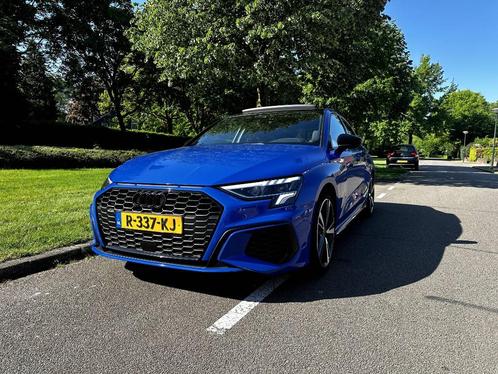 Audi A3 35 TFSI S-Line | Nogaro Blauw | Pano & meer | 2022, Auto's, Audi, Particulier, A3, ABS, Adaptieve lichten, Adaptive Cruise Control