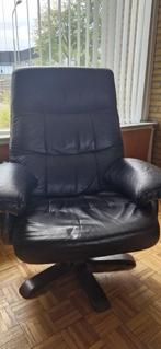 mooie leren draaistoel, Ophalen, Gebruikt, 75 tot 100 cm, 50 tot 75 cm