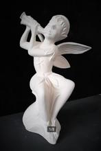 Fee Jongen – Boy Fairy in wit keramiek (biscuit), Hobby en Vrije tijd, Pottenbakken, Ophalen of Verzenden, Nieuw