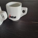 Segafredo expresso kopjes 4 stuks porseleinen kopjes, Ophalen, Zo goed als nieuw, Overige stijlen, Kop(pen) en/of Schotel(s)