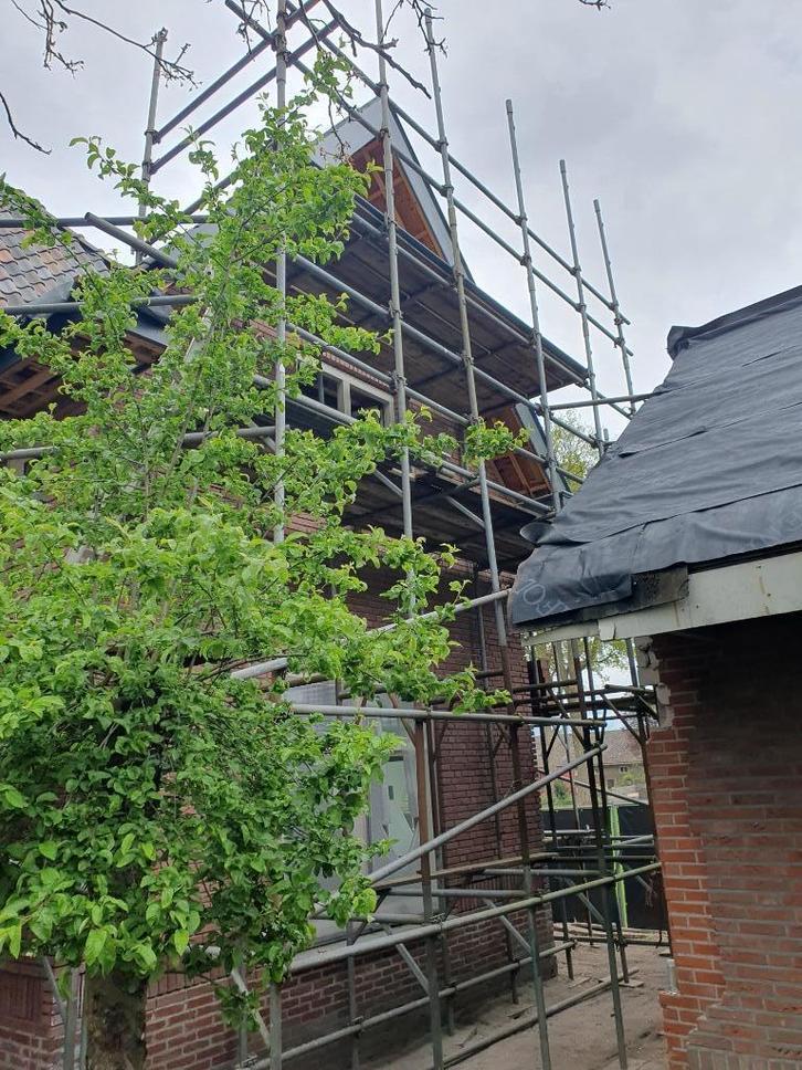 steiger voor complete woning 9,3 meter hoog inhoud 930m3, Doe-het-zelf en Verbouw, Overige Doe-het-zelf en Verbouw, Gebruikt, Ophalen