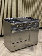 Luxe Lacanche Fornuis Gas 100cm + Coup de Feu + Warmhoudkast, Ophalen of Verzenden, Zo goed als nieuw, Vrijstaand, 5 kookzones of meer