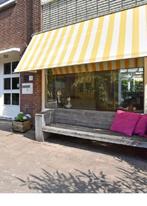 Steigerhouten buitenbank, Tuin en Terras, Tuinbanken, Ophalen, Gebruikt, Hout