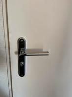 6 x opdek deuren met luxe deurhendels, Doe-het-zelf en Verbouw, Deuren en Horren, Ophalen, Gebruikt, 80 tot 100 cm, 215 cm of meer