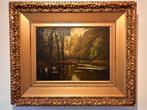 Frits mondriaan Vijver in Haagse bosch, Antiek en Kunst, Kunst | Schilderijen | Klassiek, Ophalen of Verzenden