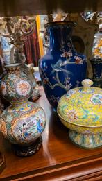 22 stuks antiek cloisonne, Antiek en Kunst, Antiek | Koper en Brons, Ophalen of Verzenden